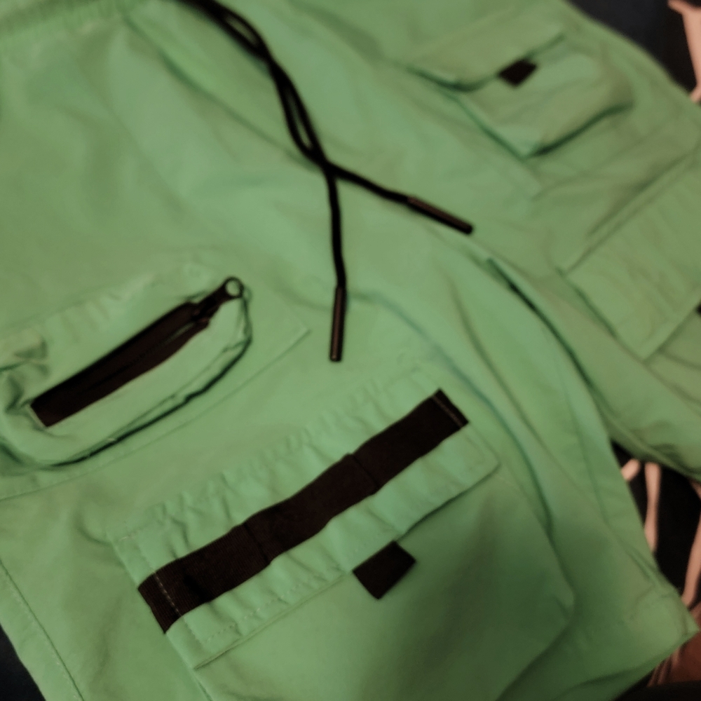 Men's TURQUOISE Cargo Shorts